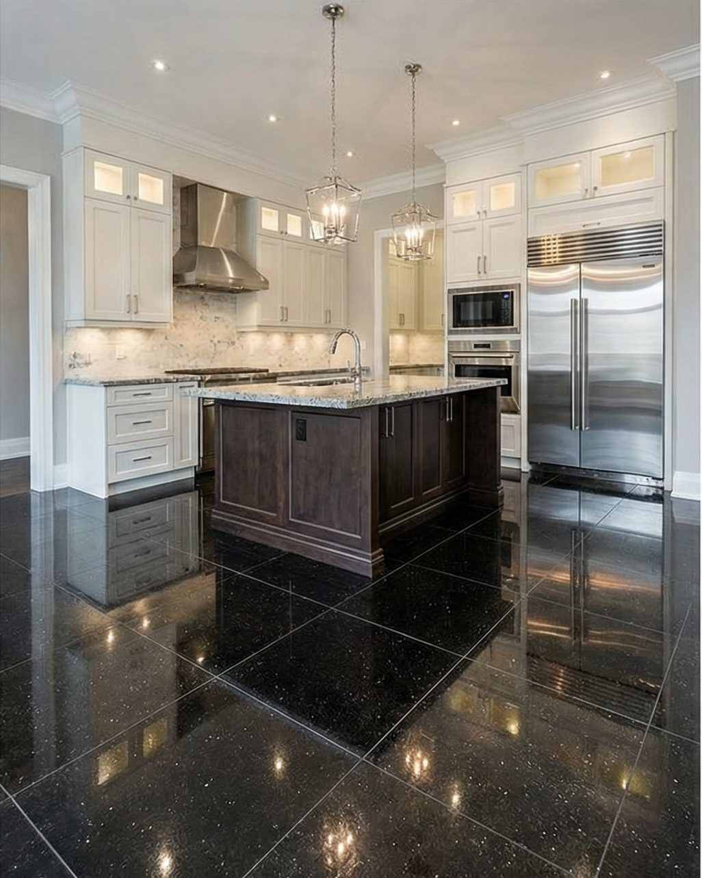 Detalle de precisión en corte de cerámica